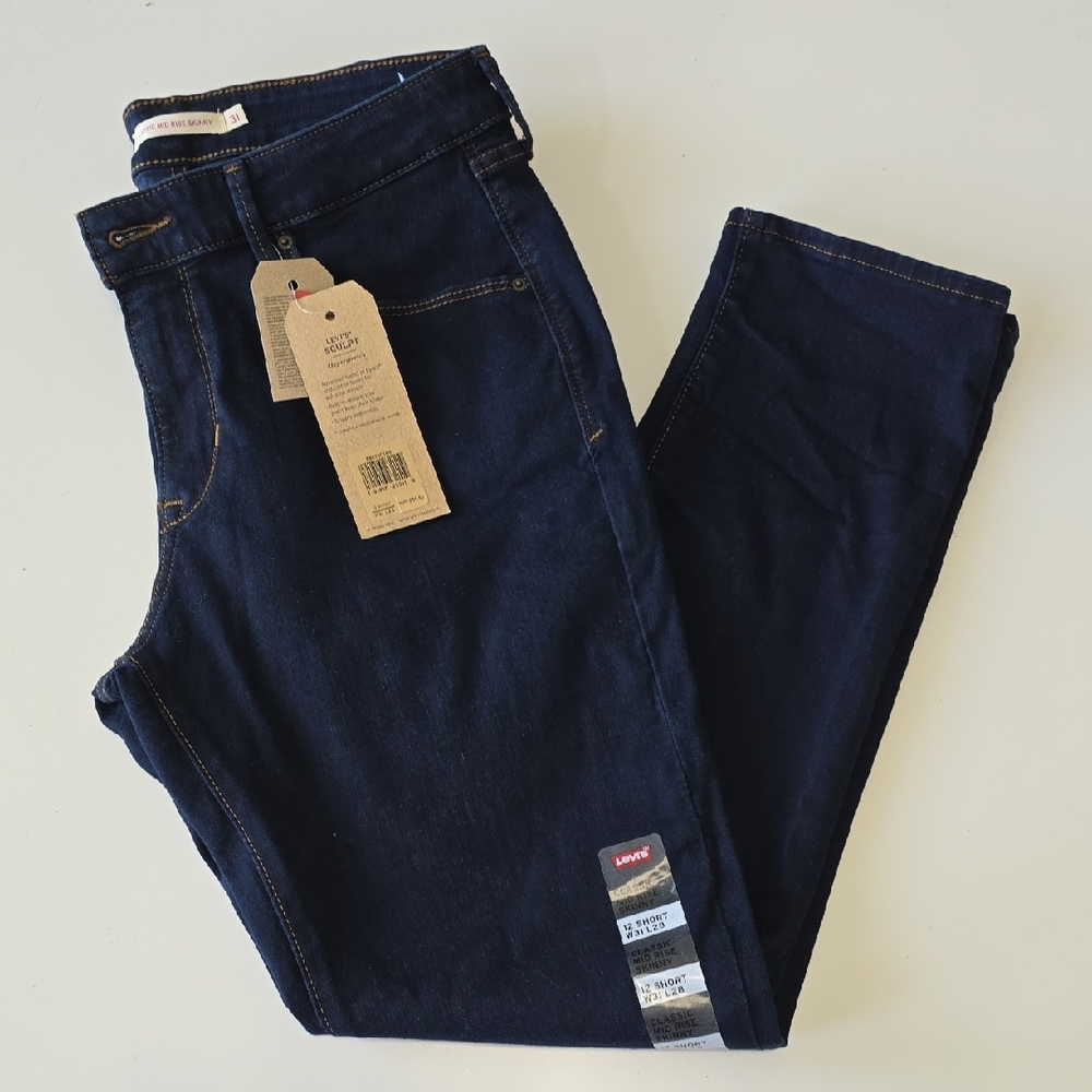 Levi's Indigo Denim Jeans